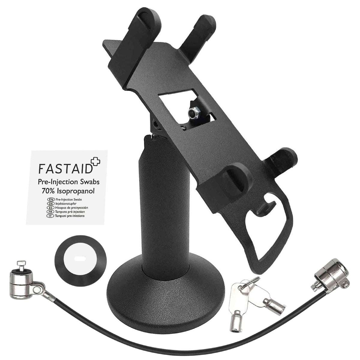 Ingenico iCT220/iCT250 stand, swivel & tilt with tether lock