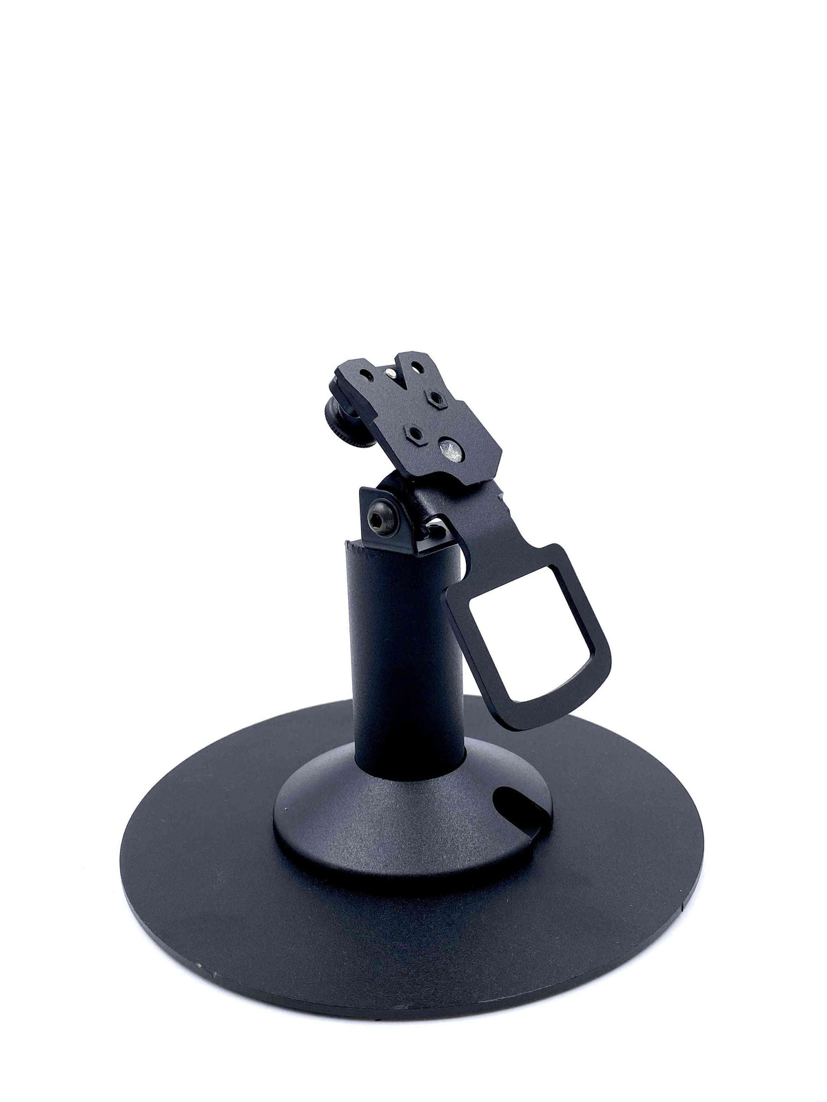 Ingenico Desk 3000 stand, low freestanding swivel & tilt with round plate