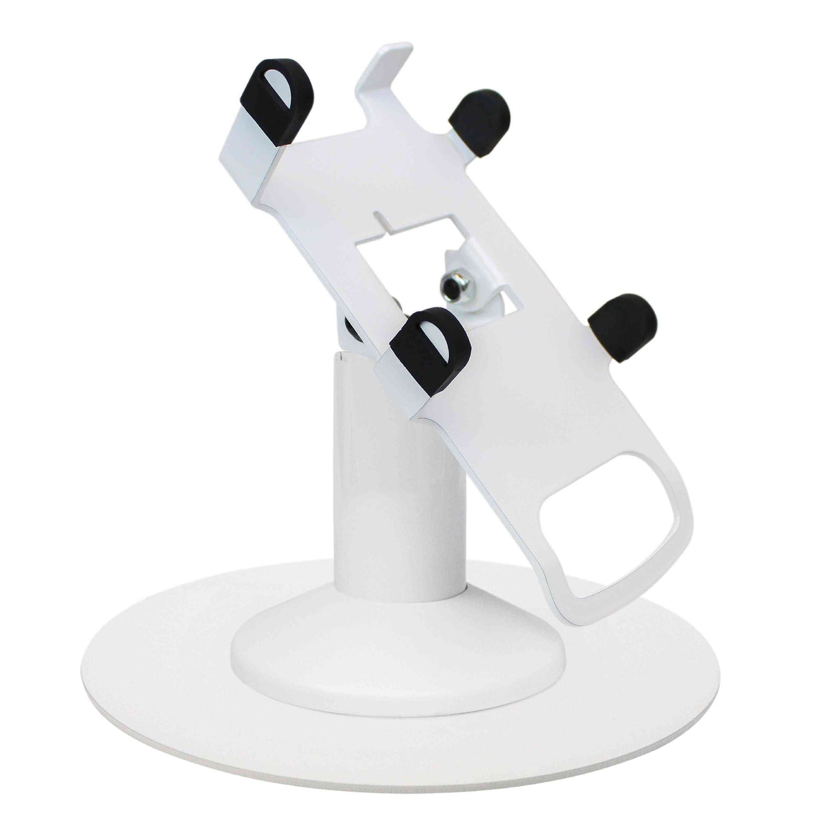 Dejavoo Z3/Z6 stand, low freestanding swivel & tilt with round plate (white)