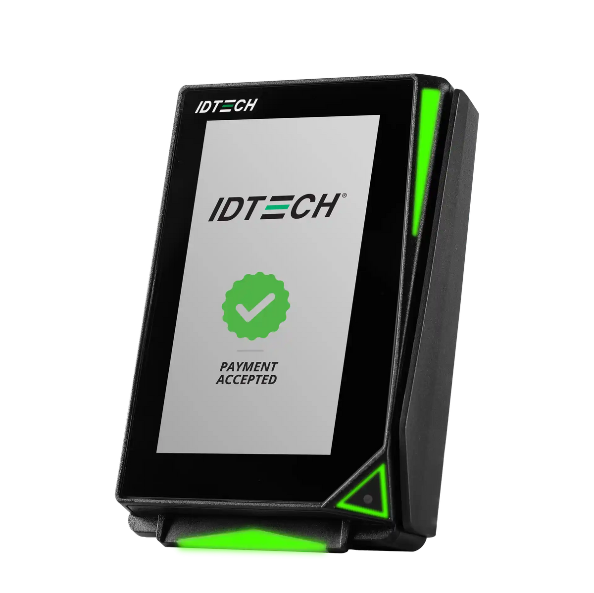 ID TECH VP6825 unattended terminal, angled view