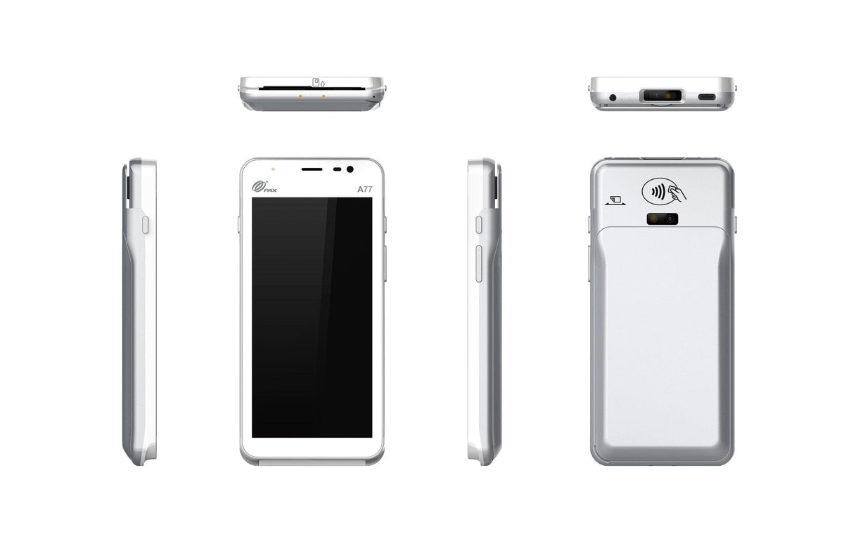 PAX A77 Terminal | 4G | Bluetooth | Dual Band Wi-Fi - rear view