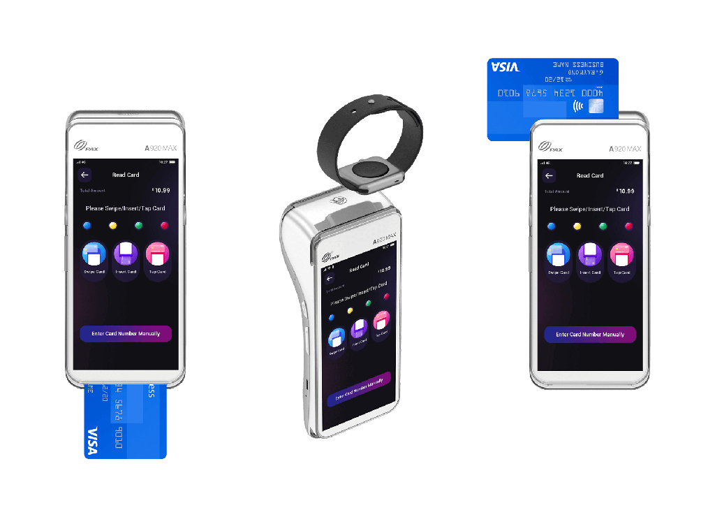 PAX A920MAX Android Payment Terminal - alternate view