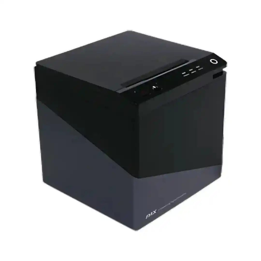 Black PAX Elys T3180 thermal printer with Wi-Fi and Bluetooth for retail