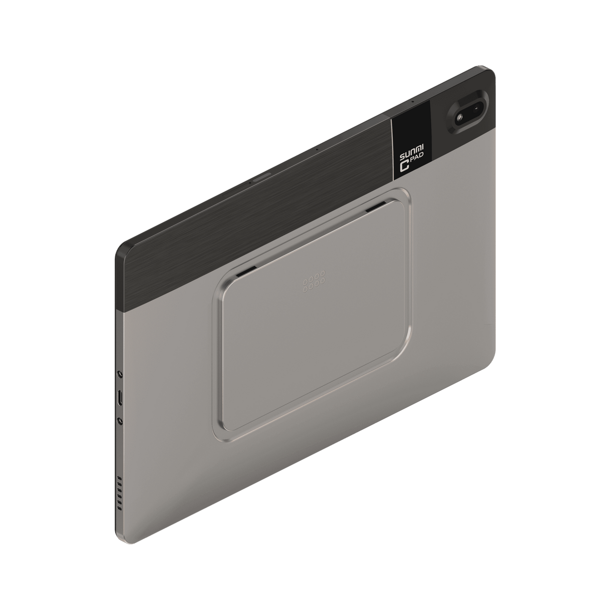 SUNMI CPad 11 rear view showing camera and branding