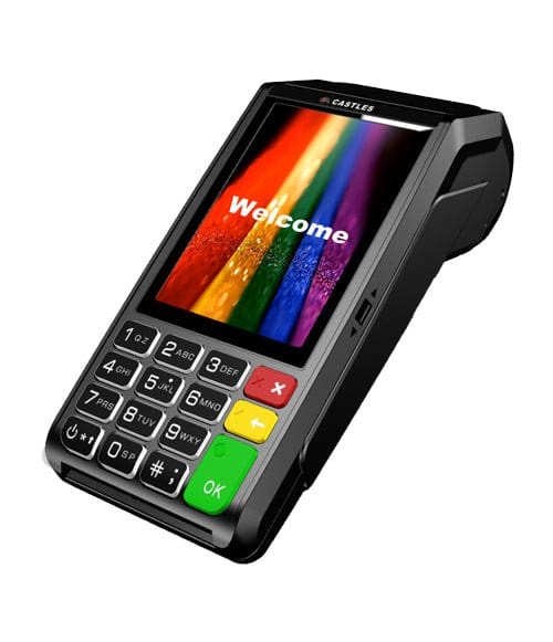 جهاز Castle Vega3000 Mobile 2 | محطة نقاط بيع 4G/Wifi/BT