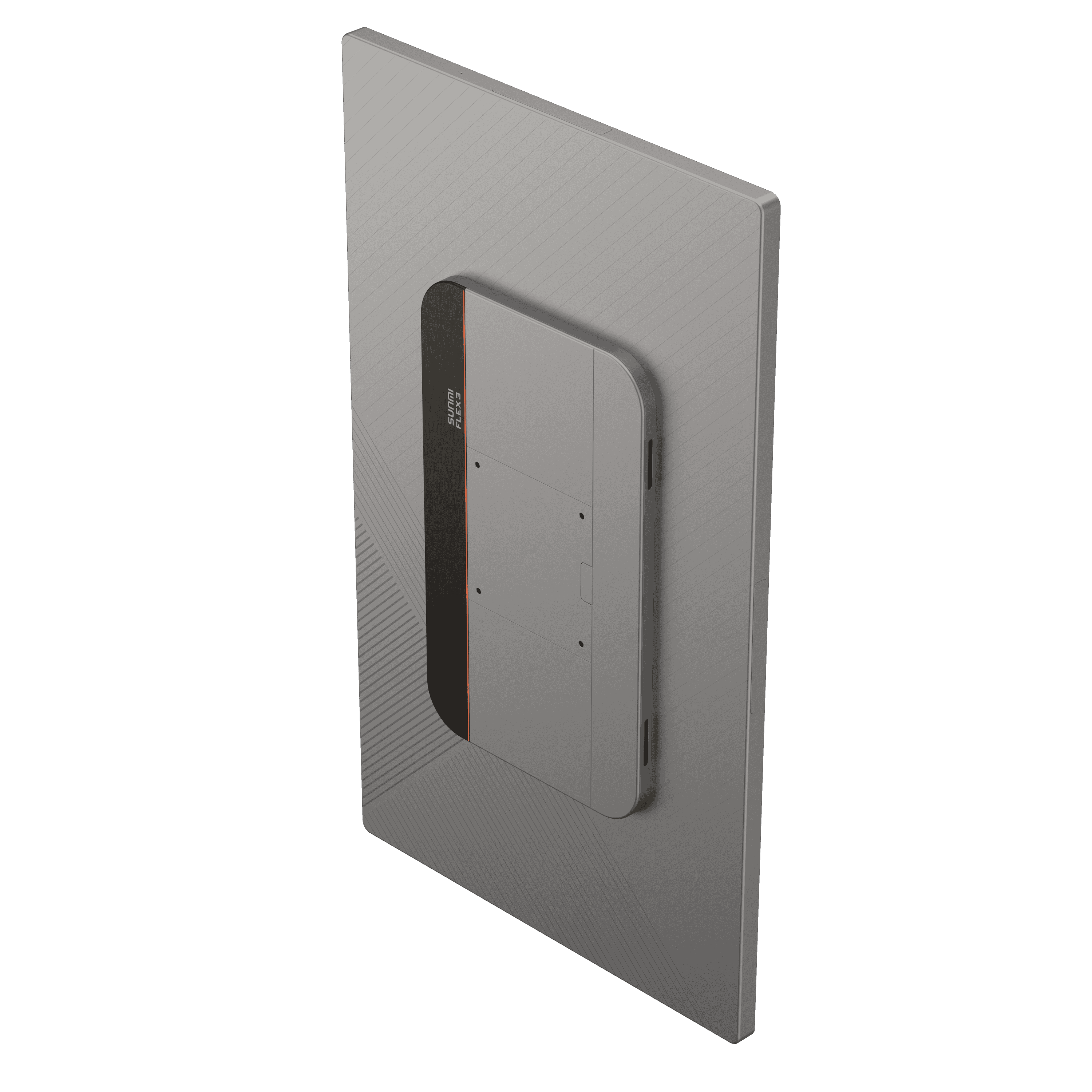 Back of SUNMI FLEX 3 27 inch POS with mounting options