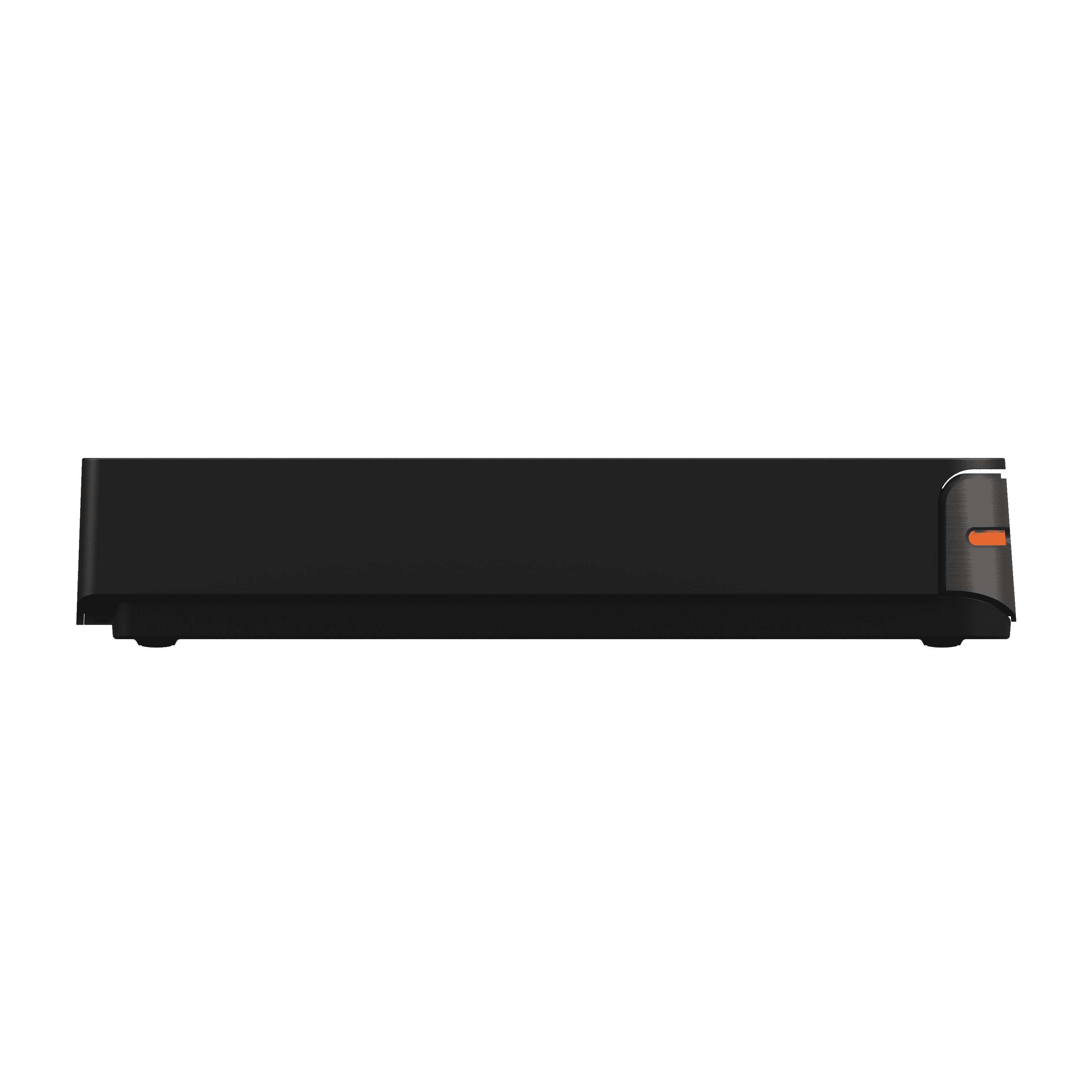 SUNMI MAX POS Cash Drawer with 5 Bill 10 Coin Tray - rear view