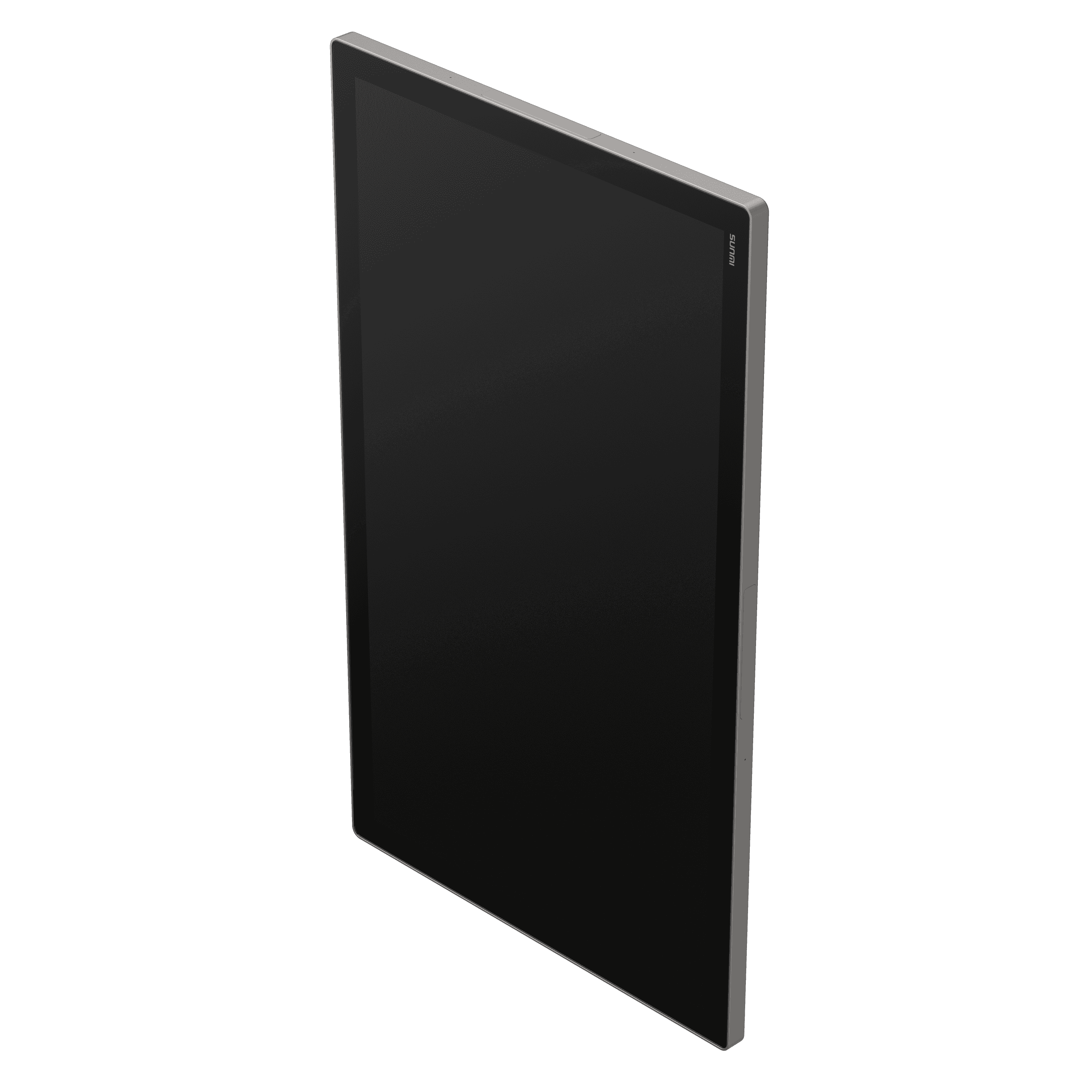 Close-up of SUNMI FLEX 3 27 inch touchscreen POS with sleek design