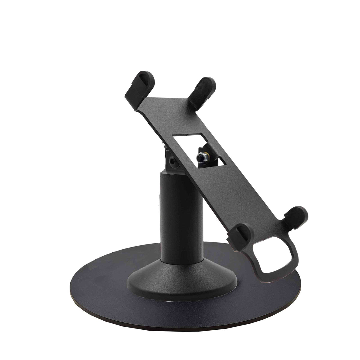 Nexgo N5 stand, low profile freestanding swivel & tilt with round plate