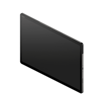 Close-up of SUNMI CPad 14 top edge showing ports and buttons