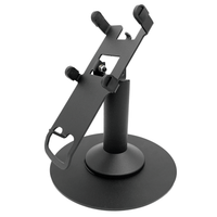 Verifone V200/V400 stand, freestanding swivel & tilt with round plate