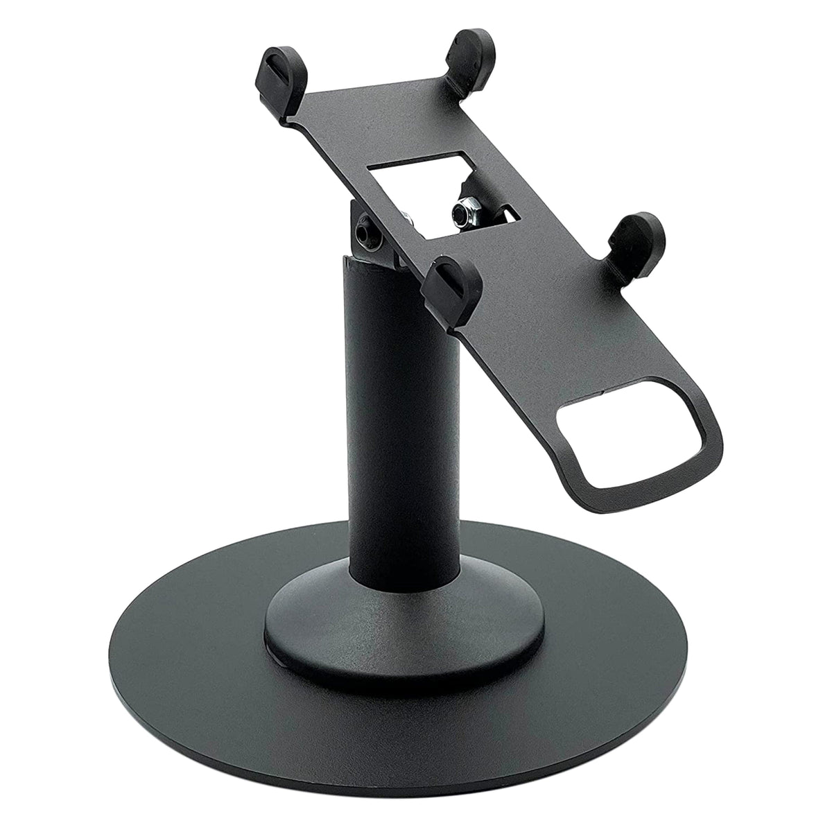 Verifone V400M stand, freestanding swivel & tilt with round plate
