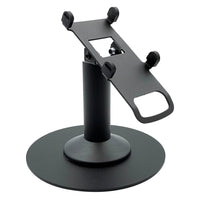 Verifone V400M stand, freestanding swivel & tilt with round plate
