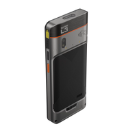 Close-up of rugged POS with scanner and NFC
