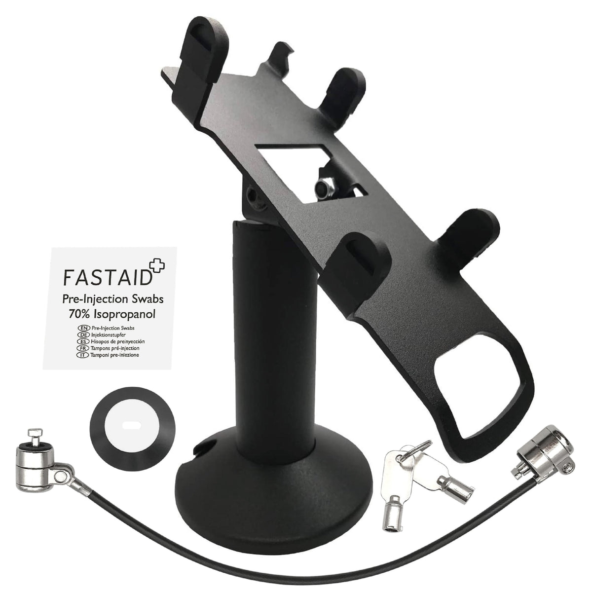 Ingenico Desk 3500/5000 stand, swivel & tilt with tether lock
