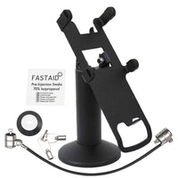 Verifone V200/V400 stand, swivel & tilt with tether lock
