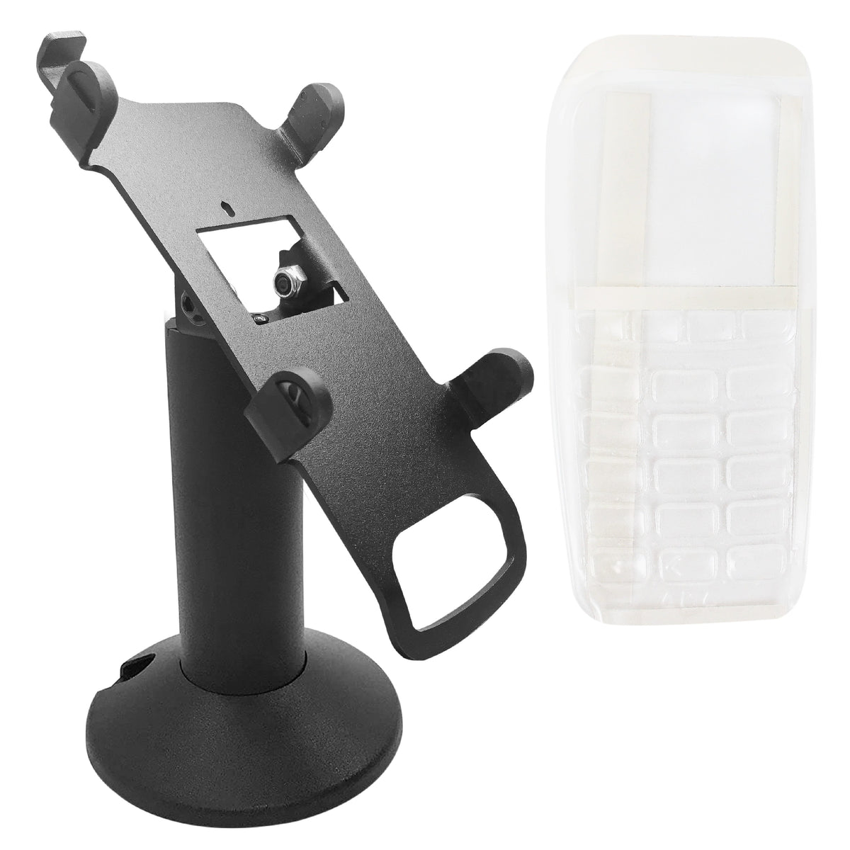 Ingenico iPP310/iPP315/iPP320/iPP350 stand, swivel & tilt stand w/full device protective cover