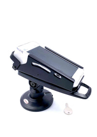 PAX A920/A920 Pro stand, havis 3" key locking compact pole mount with metal plate (fits a920 pro), view 4