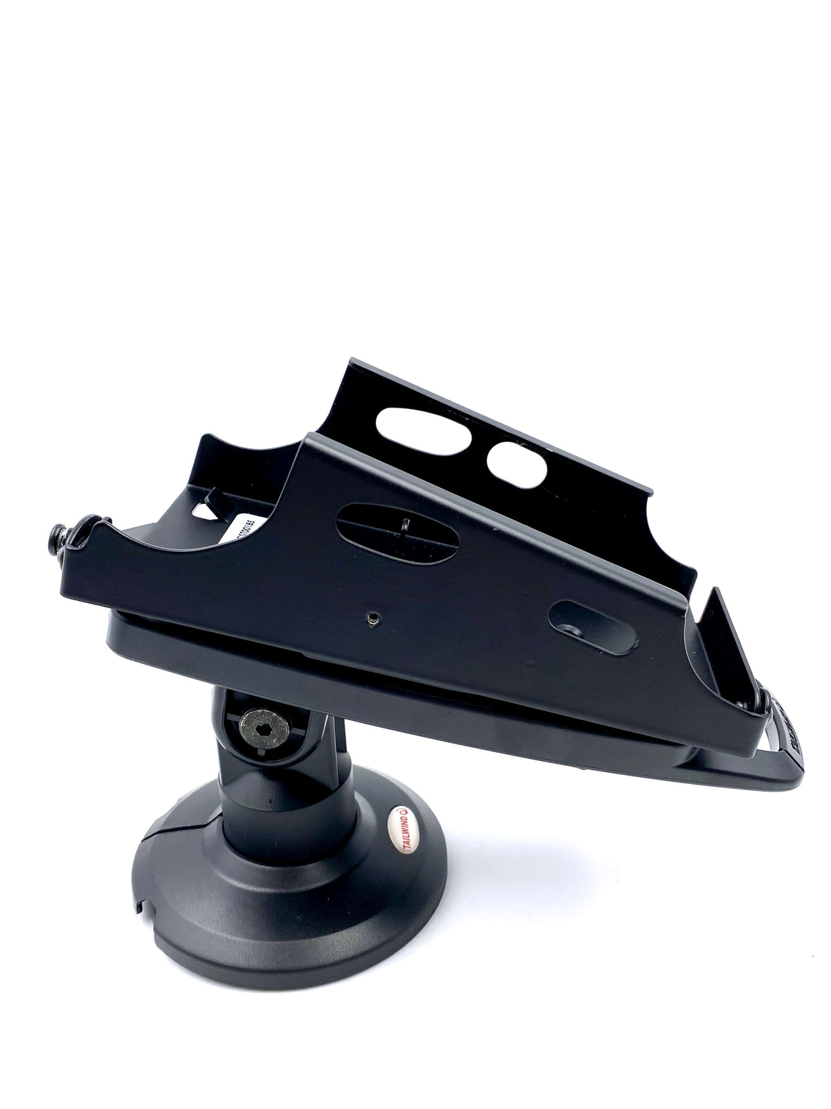 PAX A920/A920 Pro stand, havis 3" key locking compact pole mount with metal plate (fits a920), view 2