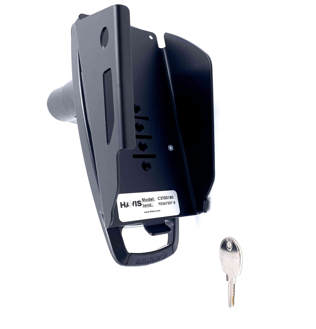 Ingenico Move 3000/5000 Metal stand, havis key locking wall mount