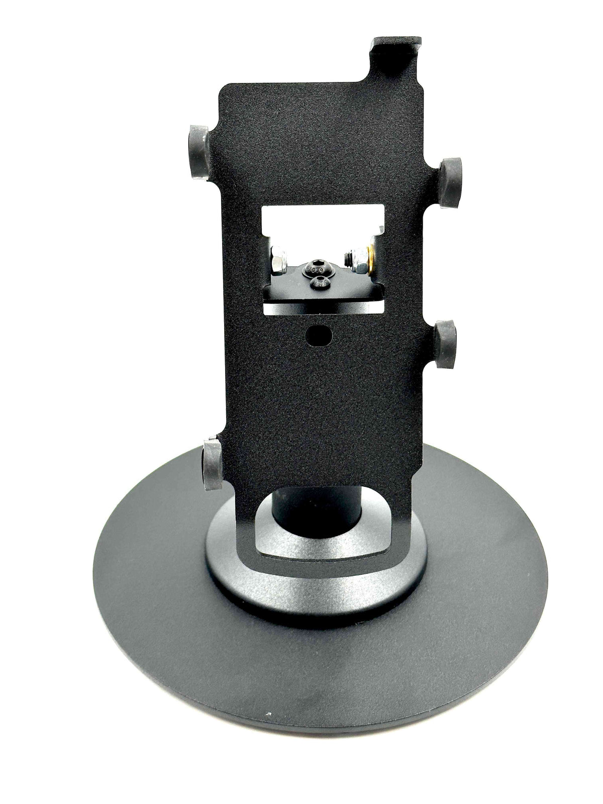 Verifone T650C stand, freestanding swivel & tilt with round plate, view 2