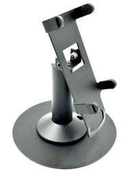 Verifone T650C stand, freestanding swivel & tilt with round plate, view 3