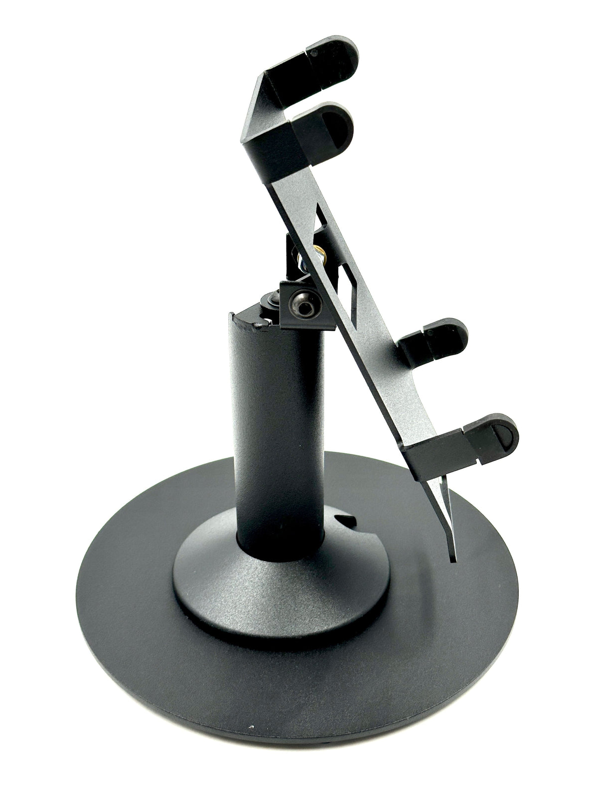 Verifone T650C stand, freestanding swivel & tilt with round plate, view 4