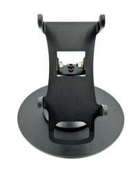 PAX A80 stand, low freestanding swivel & tilt with round plate, view 3
