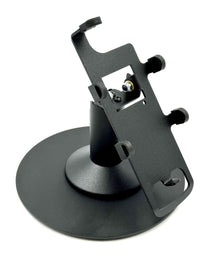 Verifone P200/P400 stand, low freestanding swivel & tilt with round plate