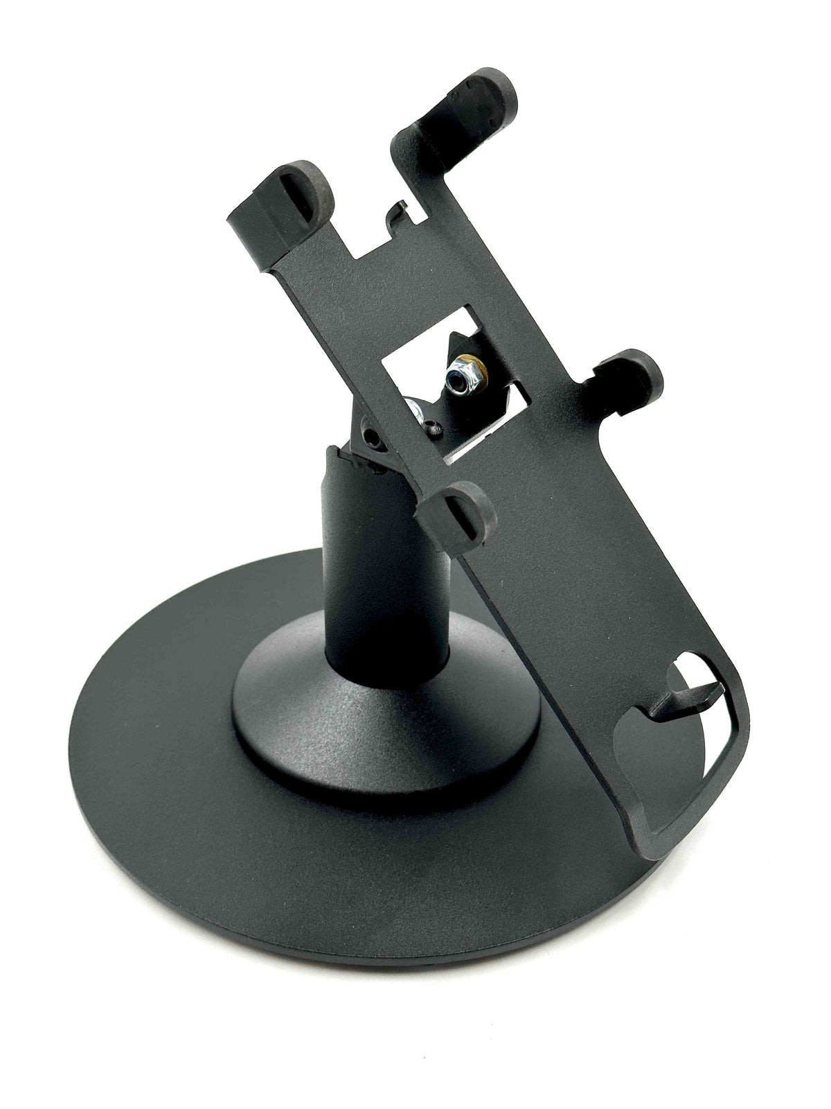 Verifone V200/V400 stand, low freestanding swivel & tilt with round plate