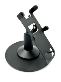 Verifone V200/V400 stand, low freestanding swivel & tilt with round plate