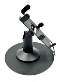 Verifone V200/V400 stand, low freestanding swivel & tilt with round plate, view 2