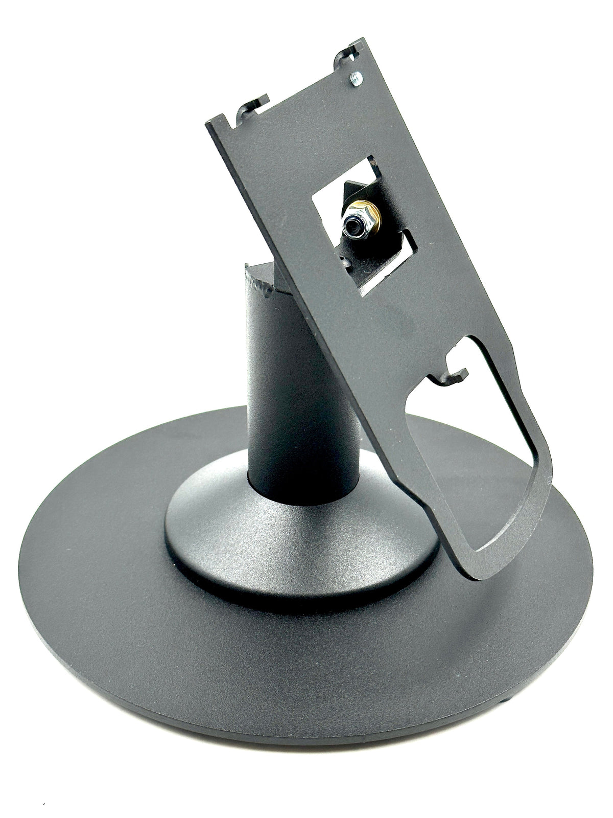 PAX Q30 stand, low freestanding swivel & tilt with round plate