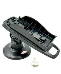 PAX A80 stand, havis 3" key locking compact pole mount