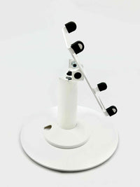 PAX A60 stand, freestanding swivel & tilt with round plate (white), view 2