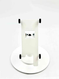 PAX A60 stand, freestanding swivel & tilt with round plate (white), view 3