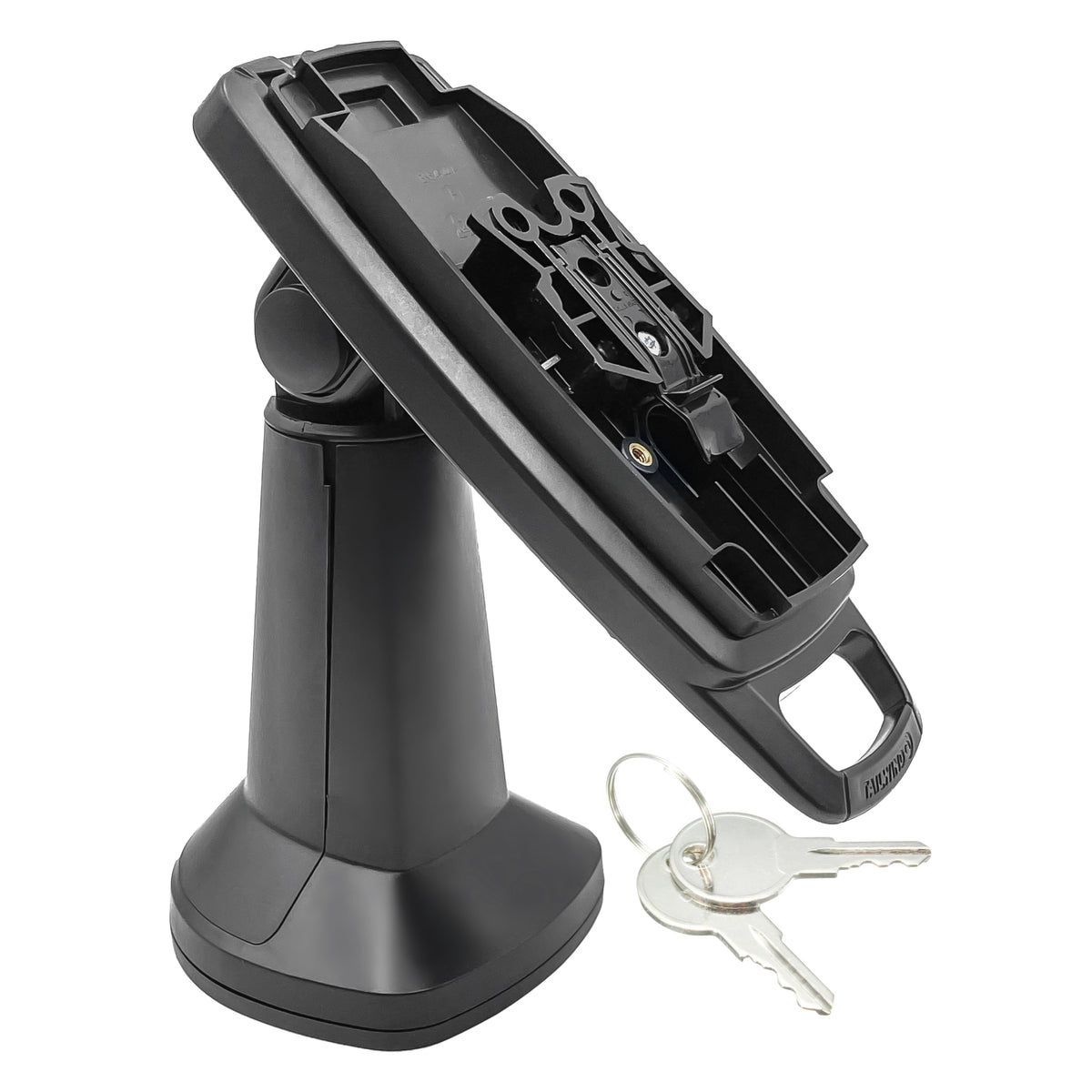 Ingenico Lane 3000/3600/5000/7000/8000 stand, havis 7" key locking pole mount (fits lane 3000/7000/8000)