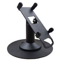 Dejavoo QD2, QD4, & QD5 stand, low freestanding swivel & tilt with round plate