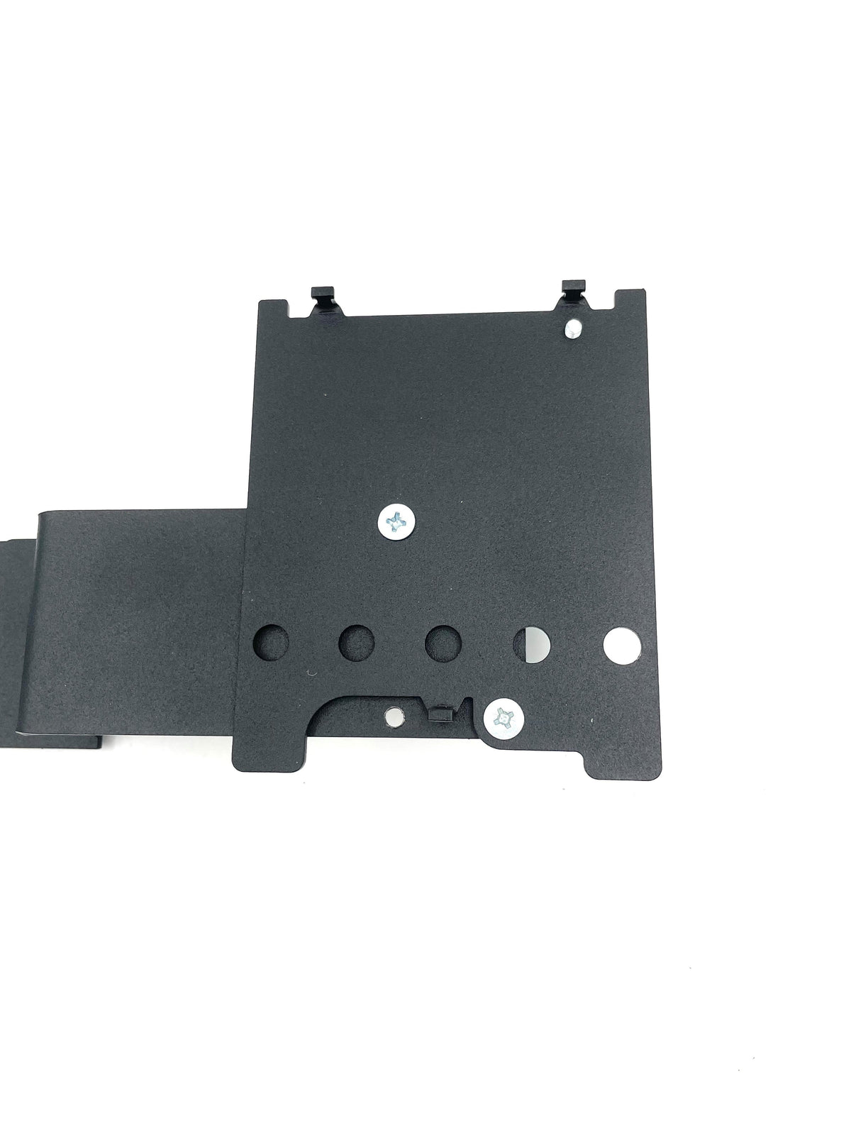 Verifone MX915/MX925/M400/M440 stand, vesa lift mounting system (vms) with long bracket for 19" - 23" monitor (fits m400), view 4