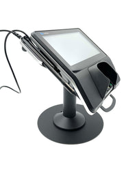Verifone MX915/MX925/M400/M440 stand, freestanding swivel & tilt with round plate (fits mx915/mx925), view 4