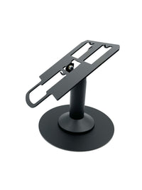 Verifone MX915/MX925/M400/M440 stand, freestanding swivel & tilt with round plate (fits mx915/mx925), view 2