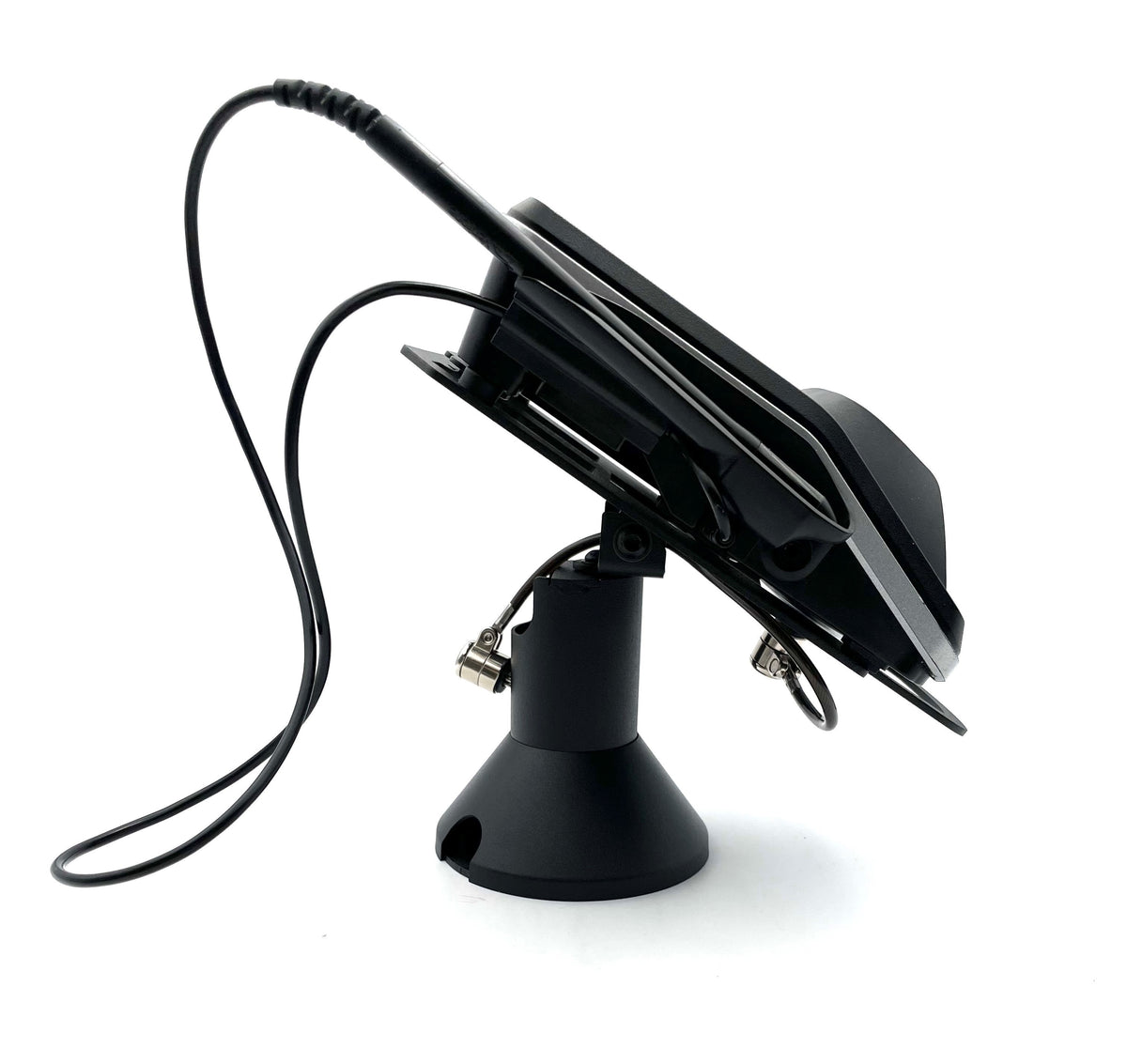 Verifone MX915/MX925/M400/M440 stand, swivel & tilt with tether lock (fits mx915/mx925)