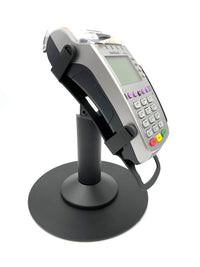 Verifone Vx520 stand, freestanding swivel & tilt with round plate, view 4