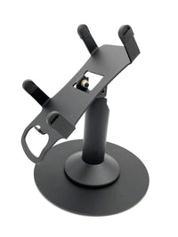 Verifone Vx520 stand, freestanding swivel & tilt with round plate, view 2