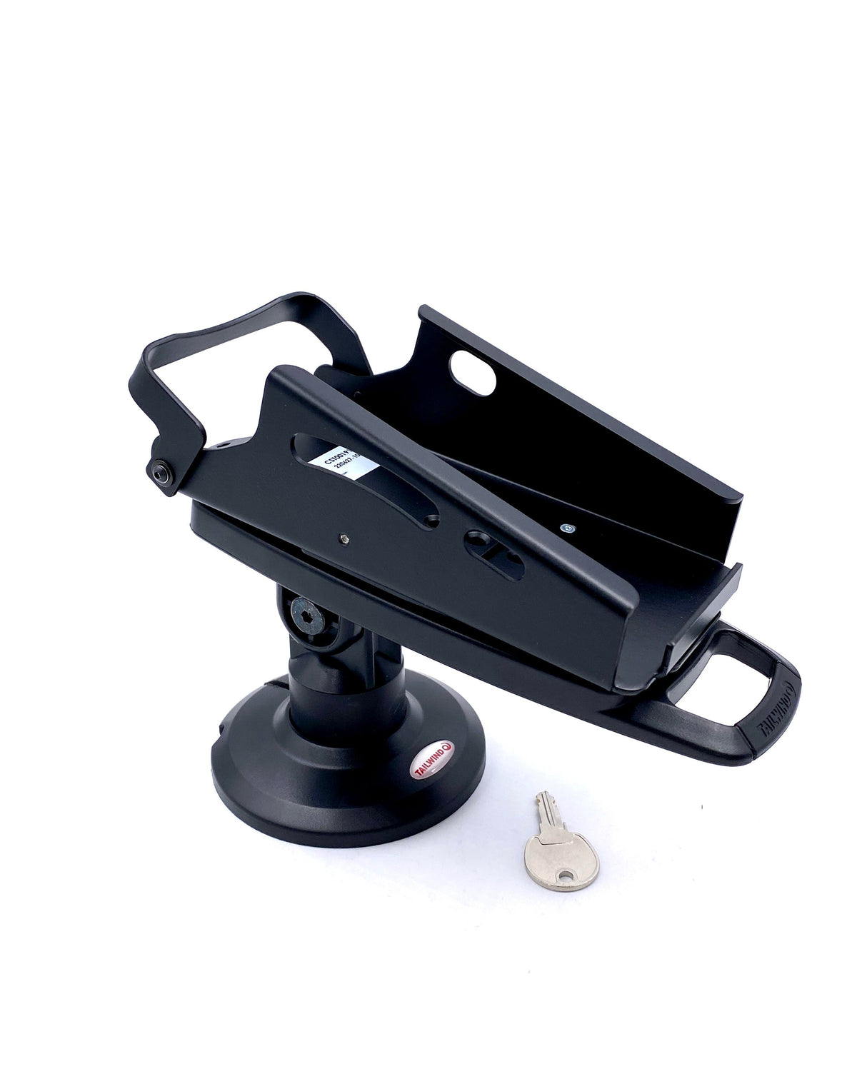PAX A920/A920 Pro stand, havis 3" key locking compact pole mount with metal plate (fits a920 pro)