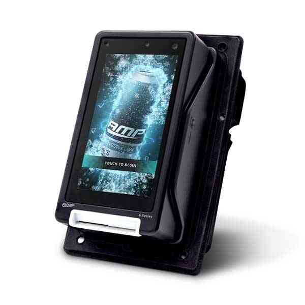 Touchscreen unattended POS terminal for secure payment processing