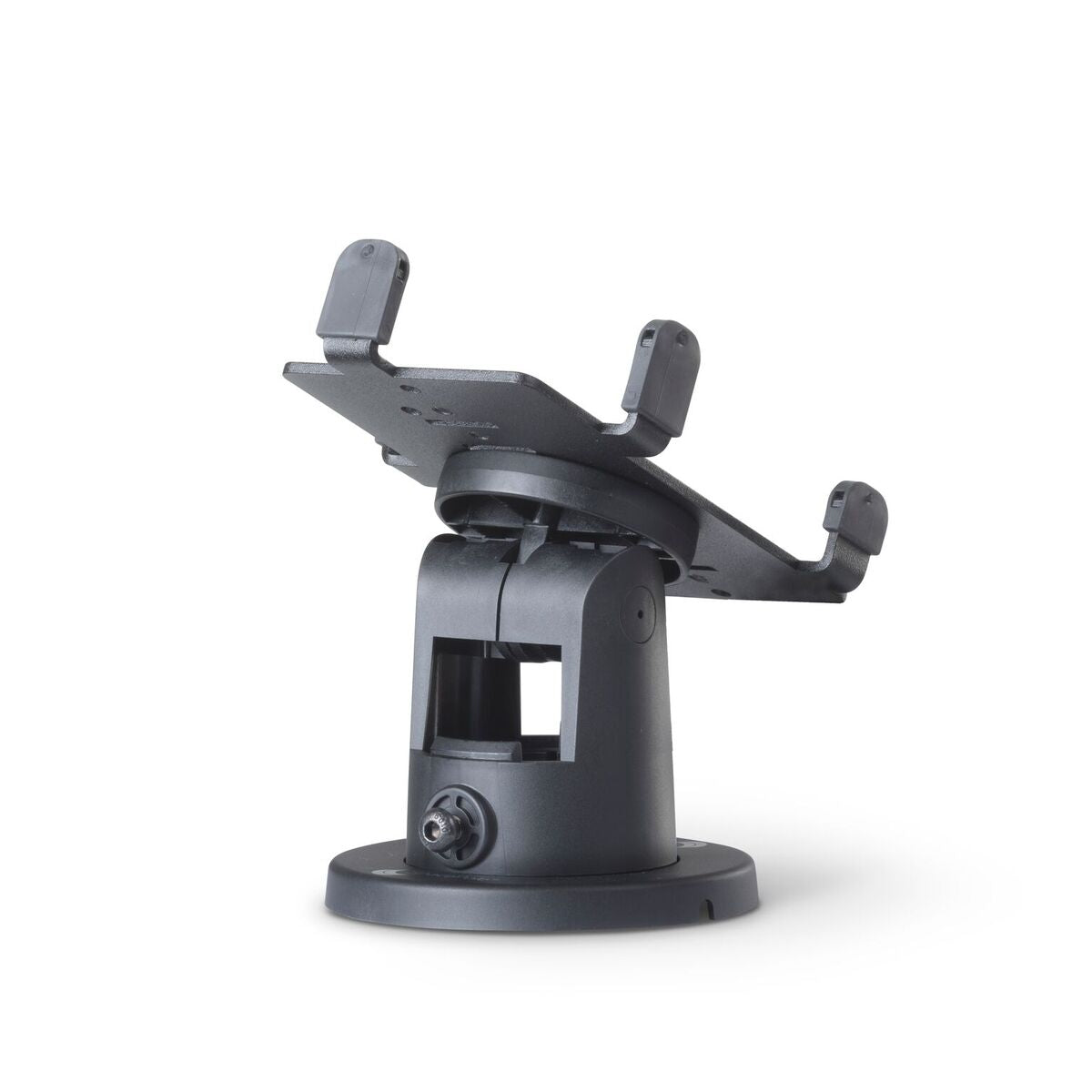 Verifone VX805 stand, spacepole stack mount, view 2