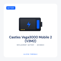 Castles Vega3000 Mobile 2 (V3M2) replacement battery