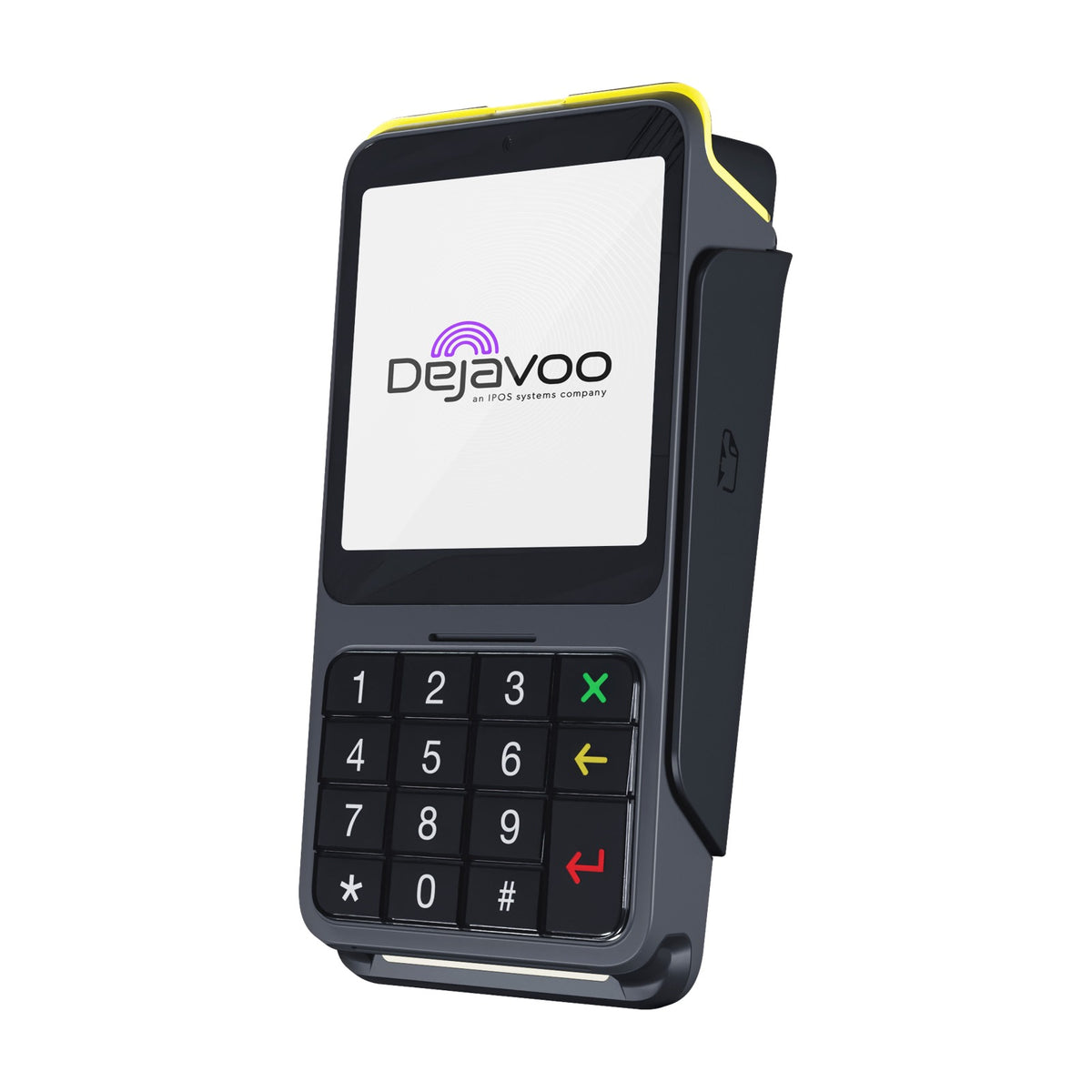 Dejavoo P17 Android PIN pad with ADA tactile keypad and 4 inch touchscreen