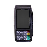 Refurbished Dejavoo Z9 portable credit card terminal with touchscreen and keypad